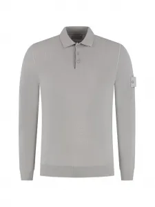 Рубашка поло с длинными рукавами Stone Island, серый