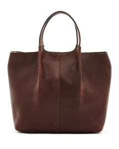 Сумка через плечо Nina из плиссированной кожи Il Bisonte, коричневый