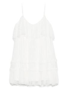 Кружевное мини-платье NISSA, белый