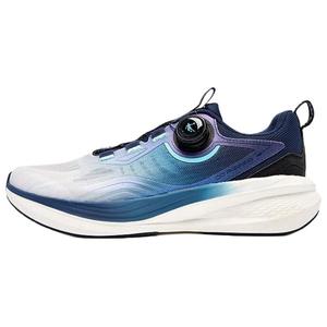 QIAODAN Кроссовки мужские с низким верхом, износостойкие, легкие, с амортизацией, повседневные, сине-белые