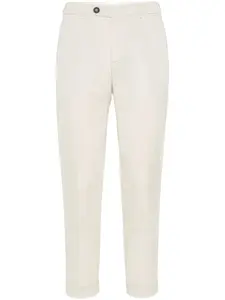 Брюки Classico кроя слим Brunello Cucinelli, белый