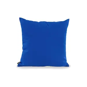 Декоративная подушка Classic Uni чехол с наполнителем, 1 штука, 50/50 см H.O.C.K., Blau + unifarben