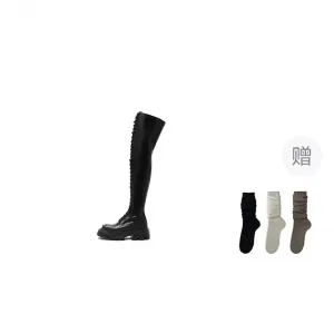 Сапоги женские Candy Series Thigh High Daphne Lab, черный