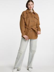 Переходная куртка из смесовой шерсти. Dreimaster, коричневый