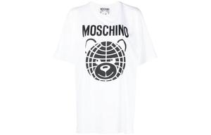 Футболка женская белая MOSCHINO