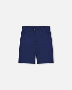 Бермуды с косыми карманами Navy Blue Deux par Deux