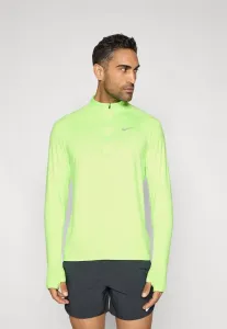 Футболка stride с длинными рукавами, средний слой Nike Performance, Lime Blast/Reflective Silver-Coloured