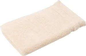 Полотенца гостевые Gözze "Монако", (3 шт.), в наборе, однотонные, с волнистой каймой 30х50 см (3 шт.), цвет apricot