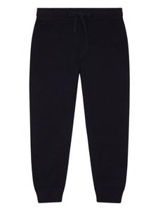 Dolce & Gabbana зауженные спортивные брюки с логотипом, синий