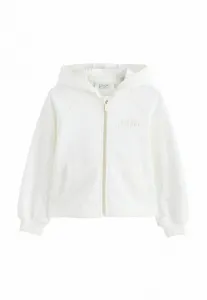 Толстовка на молнии свободного кроя, стандартного размера. Baker By Ted Baker, Cream