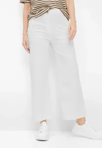 Стильные брюки-кюлоты "пегги" Brax, White