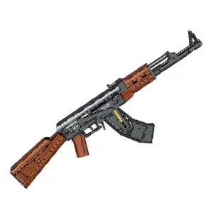 Конструктор Reobri Army Series игрушечное оружие AK47 штурмовая винтовка 77005 Zhen Brick