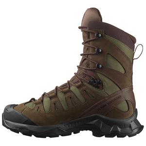 Кроссовки QUEST TRACKER Gore Te Abrasion Resistant Mid Calf Outdoor Boots Low Heel мужские SALOMON, коричневый/зеленый
