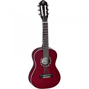 Акустическая гитара Ortega Guitars Family Series 1/2-Sized Nylon String Guitar in Gloss Wine Red w/ Gig Bag & Video Link