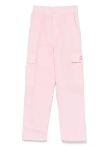 Брюки карго с нашивкой-логотипом POLO RALPH LAUREN KIDS, розовый
