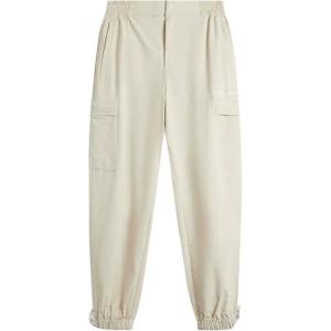 ЛиНинг повседневные брюки мужские овсяно-серые