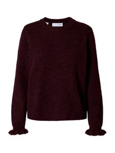 Свитер SELECTED SLFLULU, баклажановый