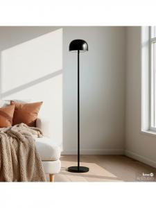 Home24 Напольная лампа BREV на батарейках, черная