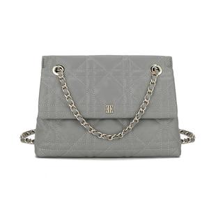 Женская сумка через плечо из коровьей кожи ELLE, серый