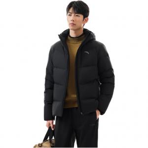 ANTA Разнообразие тренировочной коллекции Пуховик мужской базовый черный, Basic Black