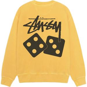 Dice Crew Pigment Dyed Stussy, желтый