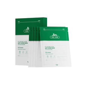 Двойная кислотная маска для борьбы с акне борьба с акне, успокаивающая, увлажняющая, восстанавливающая и питающая VT