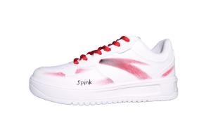 расслабленные устойчивые к истиранию амортизирующие низкие скейтборд кроссовки women's ANTA, белый