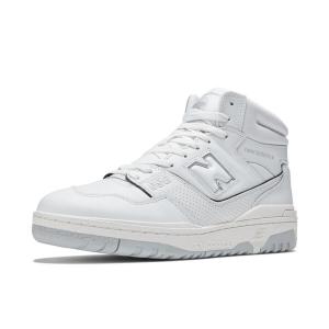 Высокие кеды new balance High-Top Sneakers 650, белый