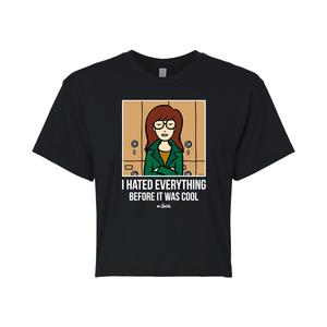 Укороченная футболка с рисунком Daria Hated Everything для юниоров Licensed Character