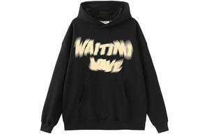 Унисекс худи WAITINGWAVE, Овсяно-серый