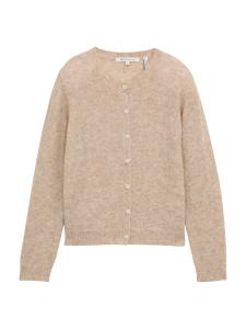 Вязаный кардиган TOM TAILOR DENIM, mottled beige