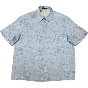 VERSACE Мужская рубашка светло-голубого цвета