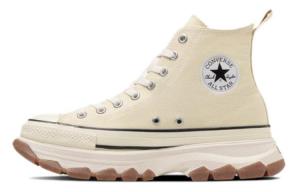 Converse ALL STAR Ⓡ TREKWAVE Z HI износостойкие дышащие высокие парусиновые туфли унисекс бежевые