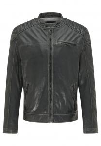 Куртка Mustang Leather jacket, Anthra/Anthracite