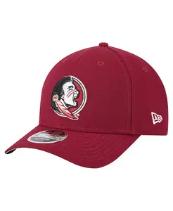 Мужская регулируемая шляпа Garnet Florida State Seminoles Team Collective 9FORTY M-Crown New Era