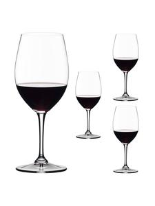 Набор из 4 прозрачных бокалов для красного вина Vivant Riedel (Gläser)