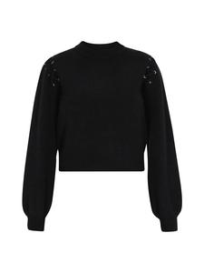 Женский свитер черного цвета myMo ROCKS