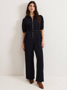 Комбинезон кэндис на молнии Phase Eight, темно-синий