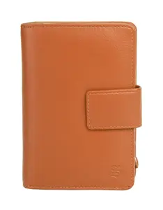Кошелек Szuna, натуральная кожа, цвет Cognac