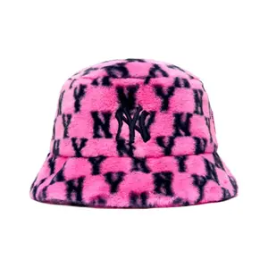 MLB Нью-Йорк Янкиз Полиэстер Берет Унисекс Персиковый Розовый, Peach Pink