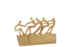 Декоративная скульптура MF Teamarbeit, золотой