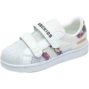 Детские кроссовки для скейтбординга с противоскользящей амортизацией и низким верхом ABC KIDS, белый