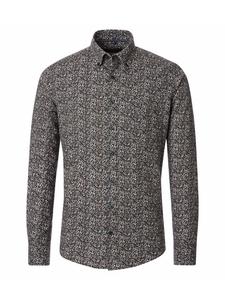 Рубашка CASAMODA Freizeithemd, темно-зеленый