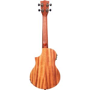 Акустико-электрическая гавайская гитара Kala Teakwood Tri-Top Tenor