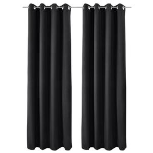 Штора Beautissu , 140x1 см, черный