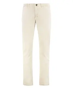 Брюки чинос с задними карманами Moorer, бежевый