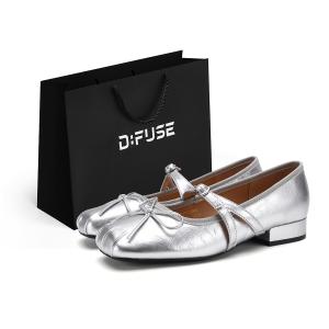 Туфли Мэри Джейн на толстом каблуке D FUSE SCANDINAVIA женские D:FUSE SCANDINAVIA, Beige