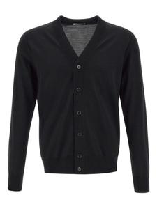 Paolo Pecora шерстяной кардиган, черный