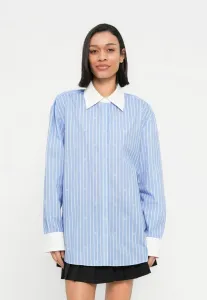 Блузка ersenny на пуговицах Hugo, Light Blue