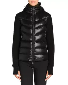 Кардиган на молнии Moncler, черный